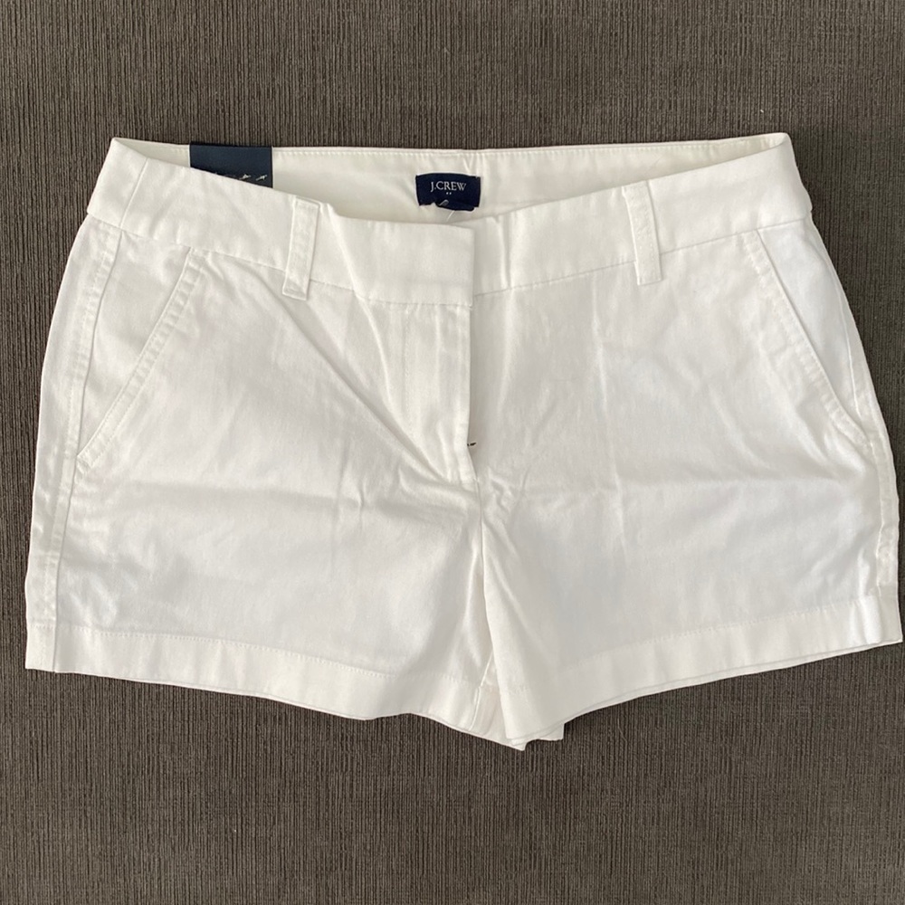 Jcrew white shorts